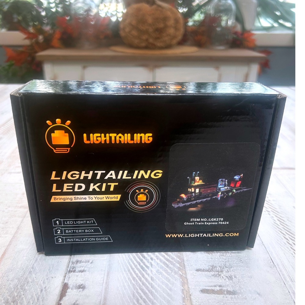 LIGHTAILING LED‎ Light Kit for Ghost Train Express 70424 Building Blocks